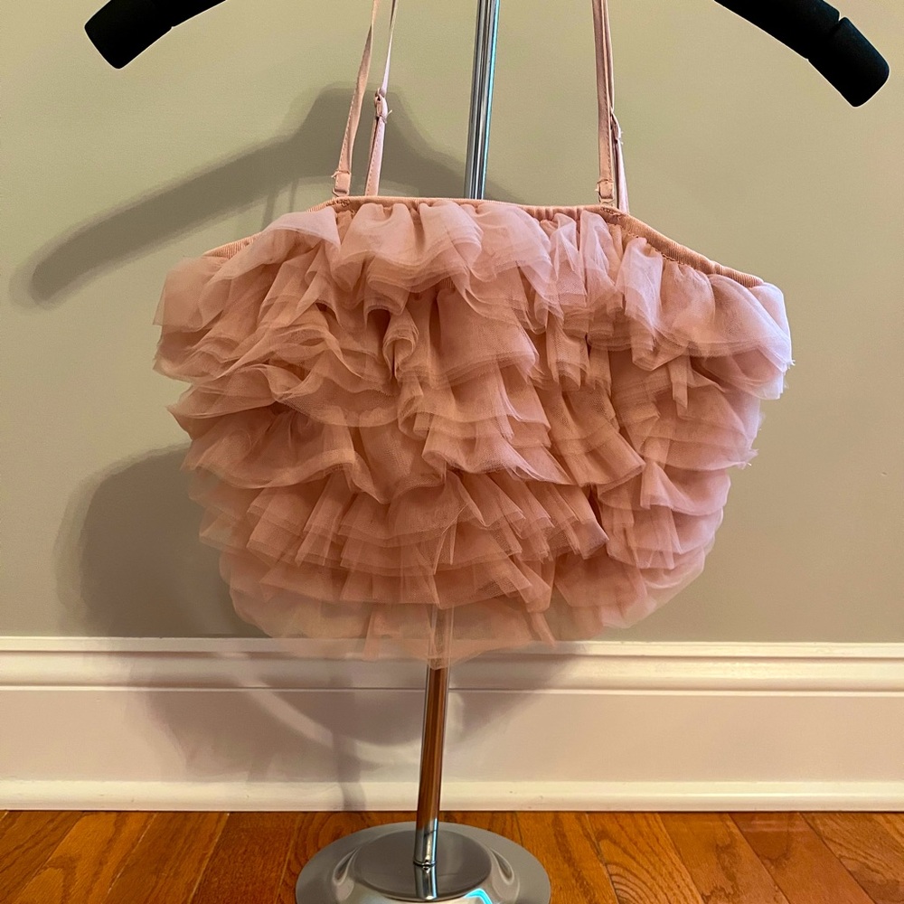 Tutu cute 🩷 ruffle top size XS BRAND NEW